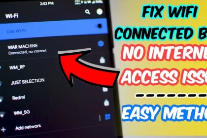 What to do when the internet is connected but no access?