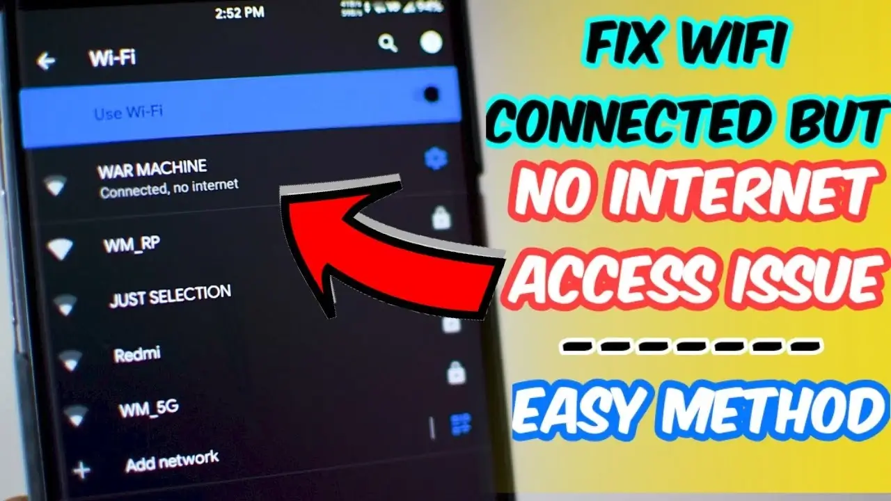 What to do when the internet is connected but no access?