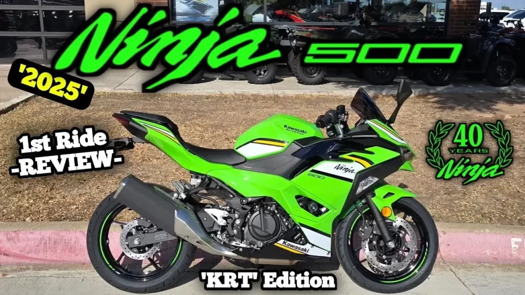 An image of 2025 Kawasaki Ninja 500