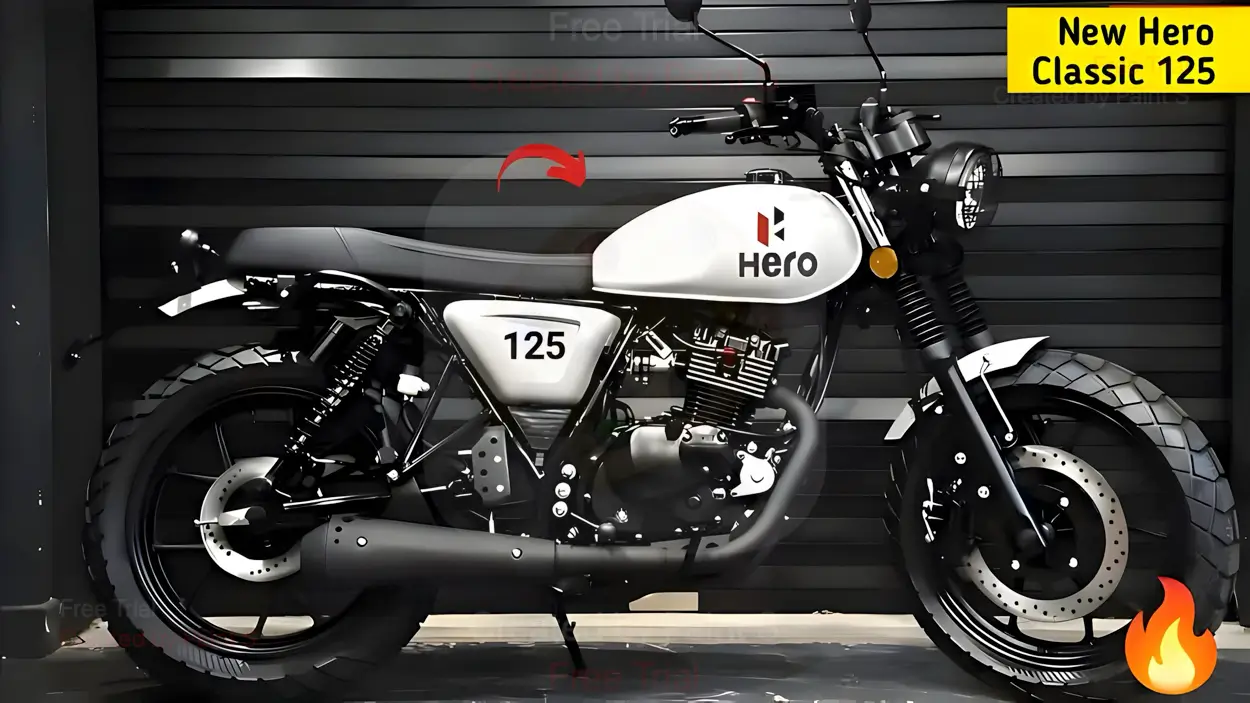 An Image of new hero classic 125