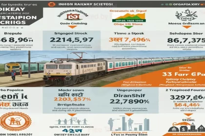 An image of Indian Railways Showing 7 best stocks of indian railways to buy 2025