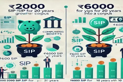 ₹2000 SIP for 20 Years vs ₹6000 SIP for 10 Years: Which Grows More?